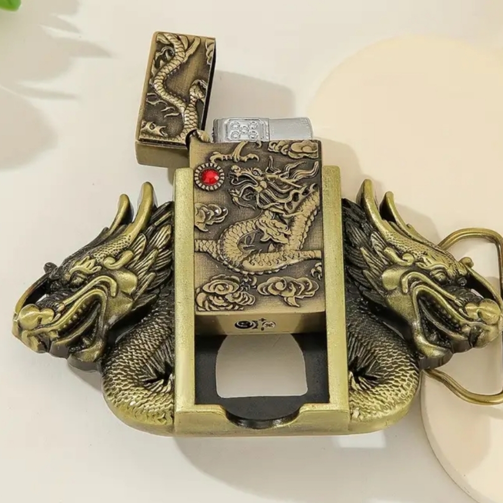 New Dragon lighter belt buckle